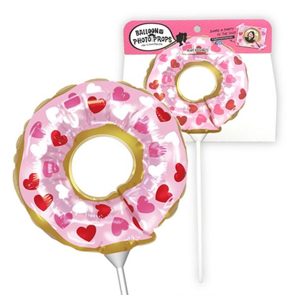 バルーンフォトプロップス　ハートドーナツ  演出アイテム バルーン