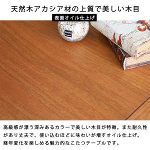 こたつテーブル 北欧 長方形 105×60 お...の詳細画像3