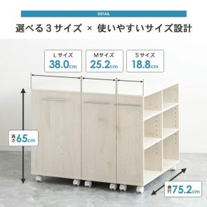 クローゼット 収納 ラック 約 幅20 25 ...の詳細画像3