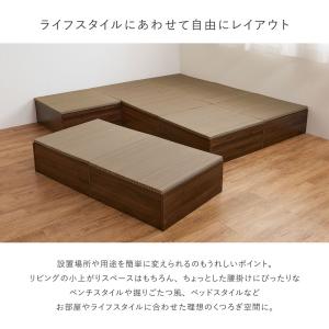 小上がり畳 台座+畳セット 幅130 長方形 ...の詳細画像3