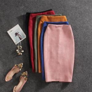 タイトスカート ペンシルスカート ひざ丈 レディースペンシルスカート タイトスカート レザースカート ひざ丈 ミモレ丈 レディース 春夏 伸縮 9色