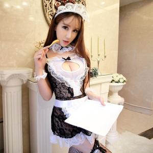 ハロウィン メイド風 コスチューム メイド服コ...の詳細画像2