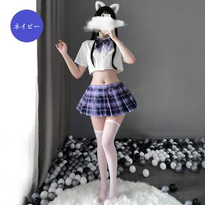 セクシー コスプレ 学生制服 コスチューム 6...の詳細画像1