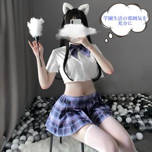 セクシー コスプレ 学生制服 コスチューム 6...の詳細画像4