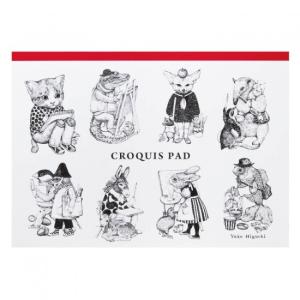 ヒグチユウコ ホルベイン 2018コラボ・おえかきクロッキーパッド