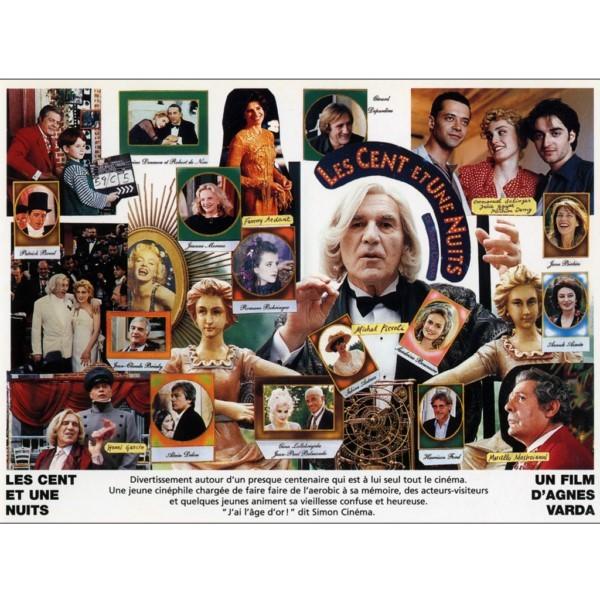 アニエス・ヴァルダ ポストカード 百一夜 Post Card mosaique Les Cent e...