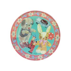 Nathalie Lete（ナタリーレテ） ミニ・グラス・プレート ベアー＆トイ