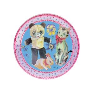 Nathalie Lete ナタリーレテ 赤ずきん アイロンプリント メッセージ