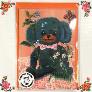 ナタリー・レテ 転写シート＆グリーティングカード グリーンベアー