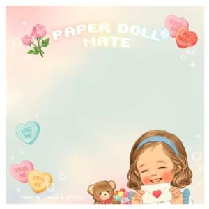 ペーパードールメイト メモ帳 アリス バージョン３ Paper Doll Mate Memo Block ver.3 Alice