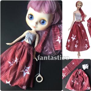 ドール用アウトフィット♪フェイクファーコート アウター☆ブライス