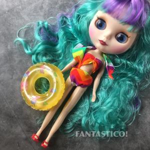 バービー人形用ドール用アウトフィット♪ビキニ水...の詳細画像4
