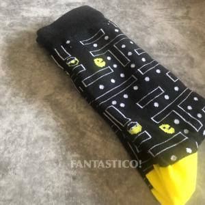 パックマン柄メンズ靴下♪スケーターソックス 6...の詳細画像4