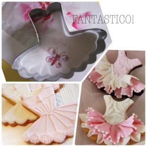 ハンドメイドのステンレスクッキー型♪チュチ�