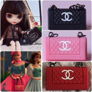 ミニチュアブランドバッグ☆人形用ドール用ぬいぐるみ用☆ブライス