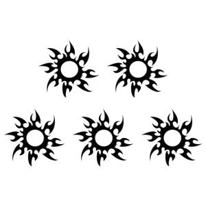 タトゥーシール タトゥーシール 5枚入り トライバル 太陽 Tm ワンポイント Tm The Fantasy 通販 Yahoo ショッピング