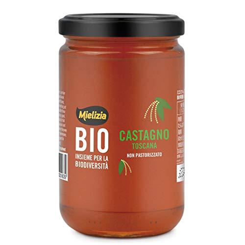 Mielizia (ミエリツィア) イタリア産 栗の 有機 ハチミツ (純粋) 400g (100%...