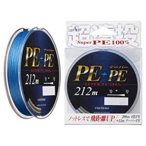 ヤマトヨテグス(YAMATOYO) PEライン PE+テーパーPE 212m 1~7号 4色の商品画像