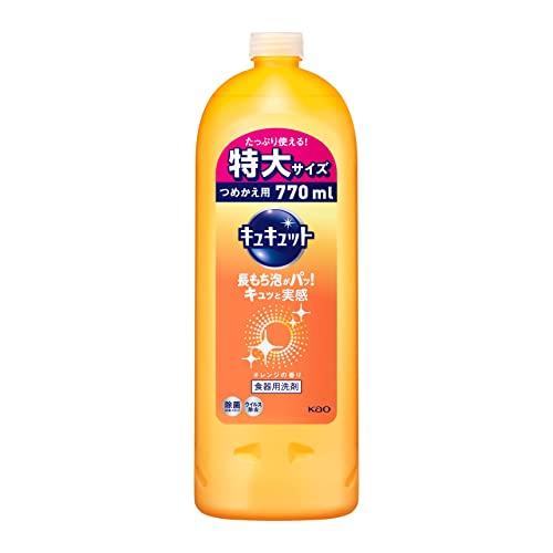 キュキュット 食器用洗剤 オレンジの香り 詰め替え 770ml(4回分)