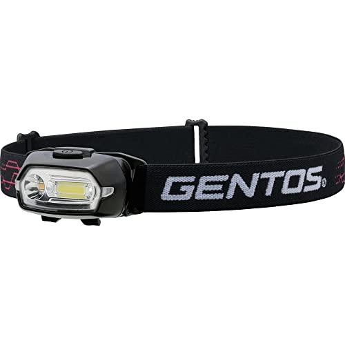 GENTOS(ジェントス) LED ヘッドライト 【明るさ150ルーメン/実用点灯3時間/COB(発...