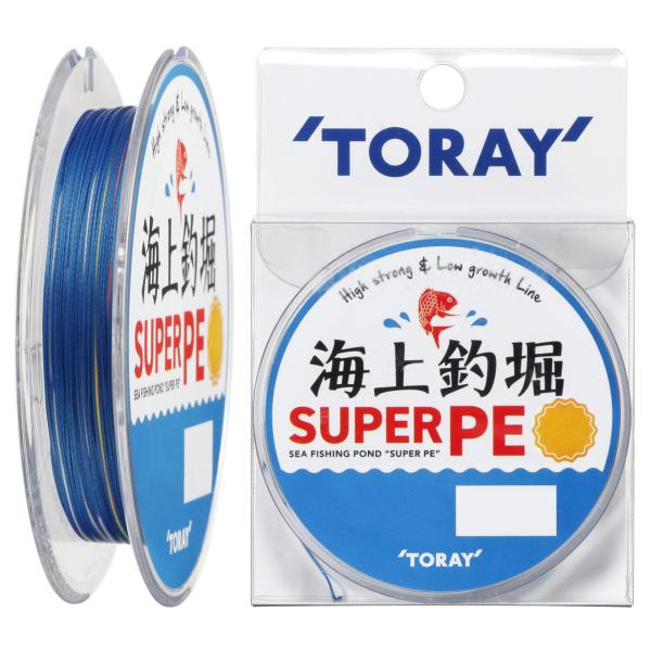 東レ(TORAY) ライン 海上釣堀スーパーPE 4号 50m.
