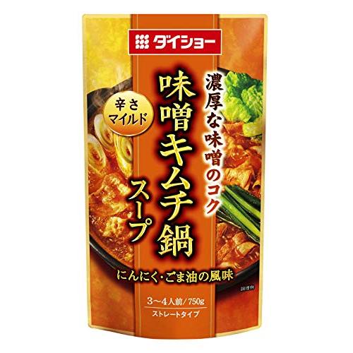 ダイショー 味噌キムチ鍋スープ 750g ×5個