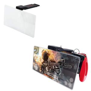 エレコム 画面拡大レンズ ブラック