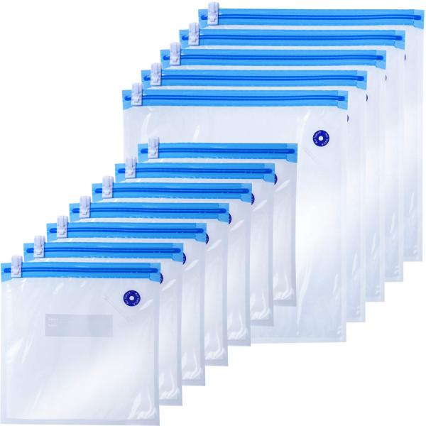 アストロ 真空保存袋 食品用 12枚組(Sサイズ7枚+Mサイズ5枚) 真空パック フリーザーバッグ ...