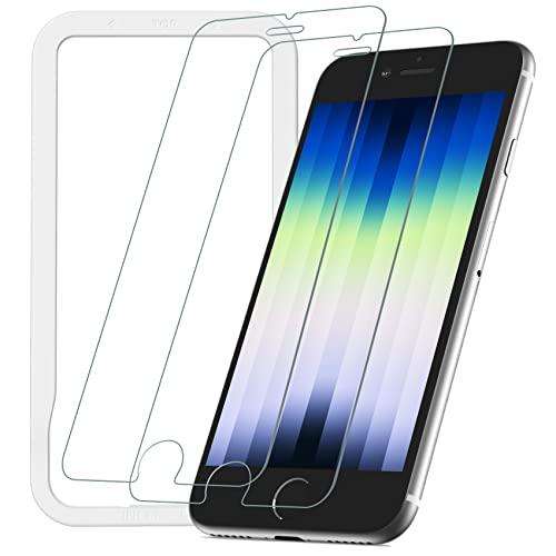 NIMASO ガラスフィルム iPhone SE3 用 iPhone SE 2 液晶 保護 Drag...