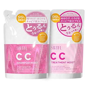 SIRTFL CC シャンプー & トリートメント 詰め替え 各320ml モイスト セット [ ローズ ＆ シトラスの香り ]/ サートフル レチノ｜fantasyshop