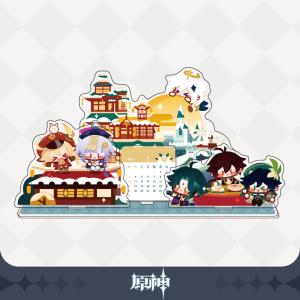 原神　公式グッズ 明霄シリーズアクリルスタンドカレンダー