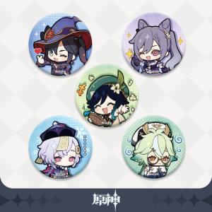 原神　公式グッズ ちびキャラ 缶バッジ  第二弾Genshin
