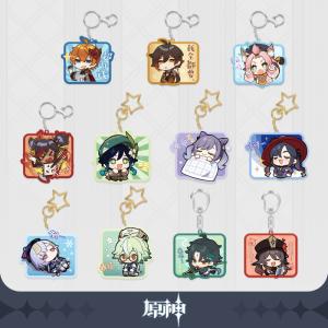 原神　公式グッズ ちびキャラ アクリルキーホルダー