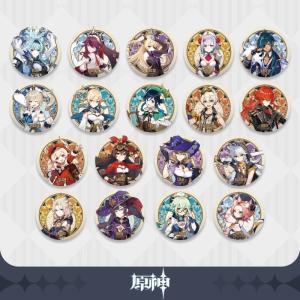 原神　公式グッズ モンド城シリーズ　キャラクター缶バッジ