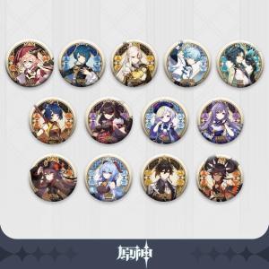 原神　公式グッズ 璃月港シリーズ　キャラクター缶バッジ Genshin