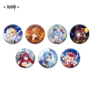 原神　 原神シリーズ　キャラクター缶バッジ Genshin