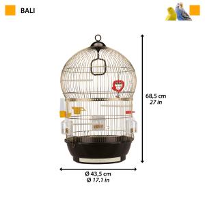 鳥かご 鳥 小鳥 用 バリアンティークブラス ...の詳細画像4