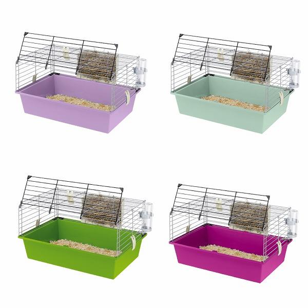 モルモット ケージ ギニア 60 DX 小動物 ハウス イタリアferplast社製