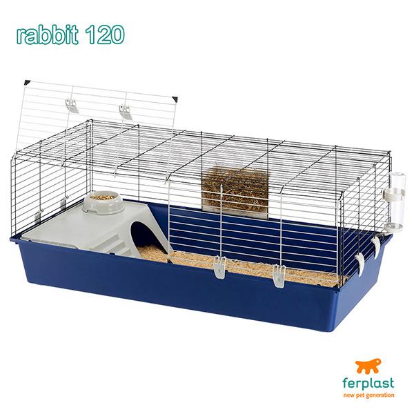 うさぎ ケージ ラビット 120 Rabbit 120 ハウス 小動物用 イタリアferplast社...