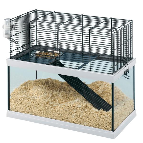 ハムスター スナネズミ ケージ ガブリー GABRY 50 フルセット 2階建て ハウス 小動物用 ...