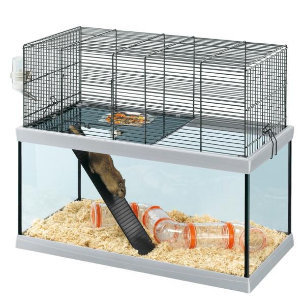 ハムスター スナネズミ ケージ ガブリー GABRY 60 フルセット 2階建て ハウス 小動物用 ...