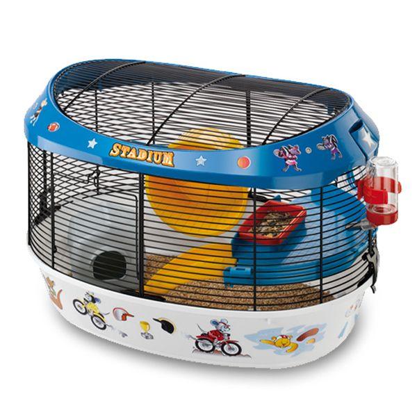 ハムスター ケージ　スタジアム  フルセット ハウス 小動物用 イタリアferplast社製