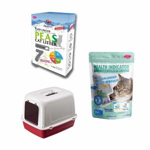 ●猫トイレ キャットトイレ 選べる 猫用トイレグッズ 3点セット 福袋