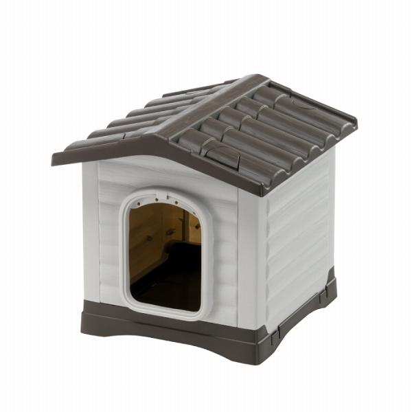 イタリアferplast社製 ドッグヴィラ 50 ハウス 犬小屋 屋外 屋内