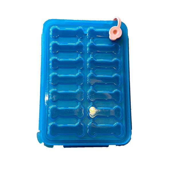 セール フローズン トリート トレイ S 骨型 縦に置いても漏れない アイスキューブ アイストレー