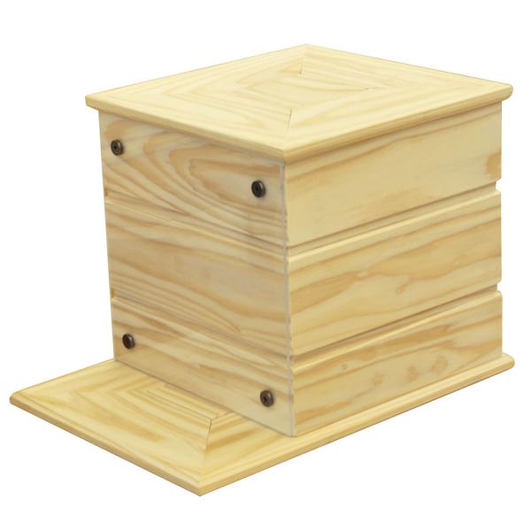 日本製 ペット用仏壇 ほっ家 引き出し無 2寸から4寸 骨壷収納 九州産 杉の木を使用 犬用 猫用