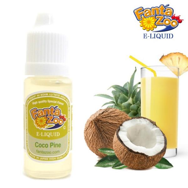 【国産】FANTA ZOO - E-LIQUID （ココパイン）11ml【電子タバコ・VAPEリキッ...