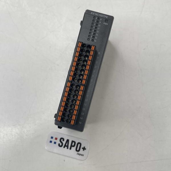 KV-NC16ETPE 美品/取付のみ 拡張出力ユニット キーエンス PLC (11892)