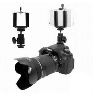 一眼レフに最適 スマートフォン取り付けアダプター