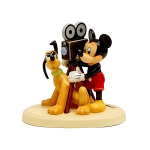 TDL ミッキー&ドナルド フィッシング 釣り 鏡 ミラー アート フレーム
